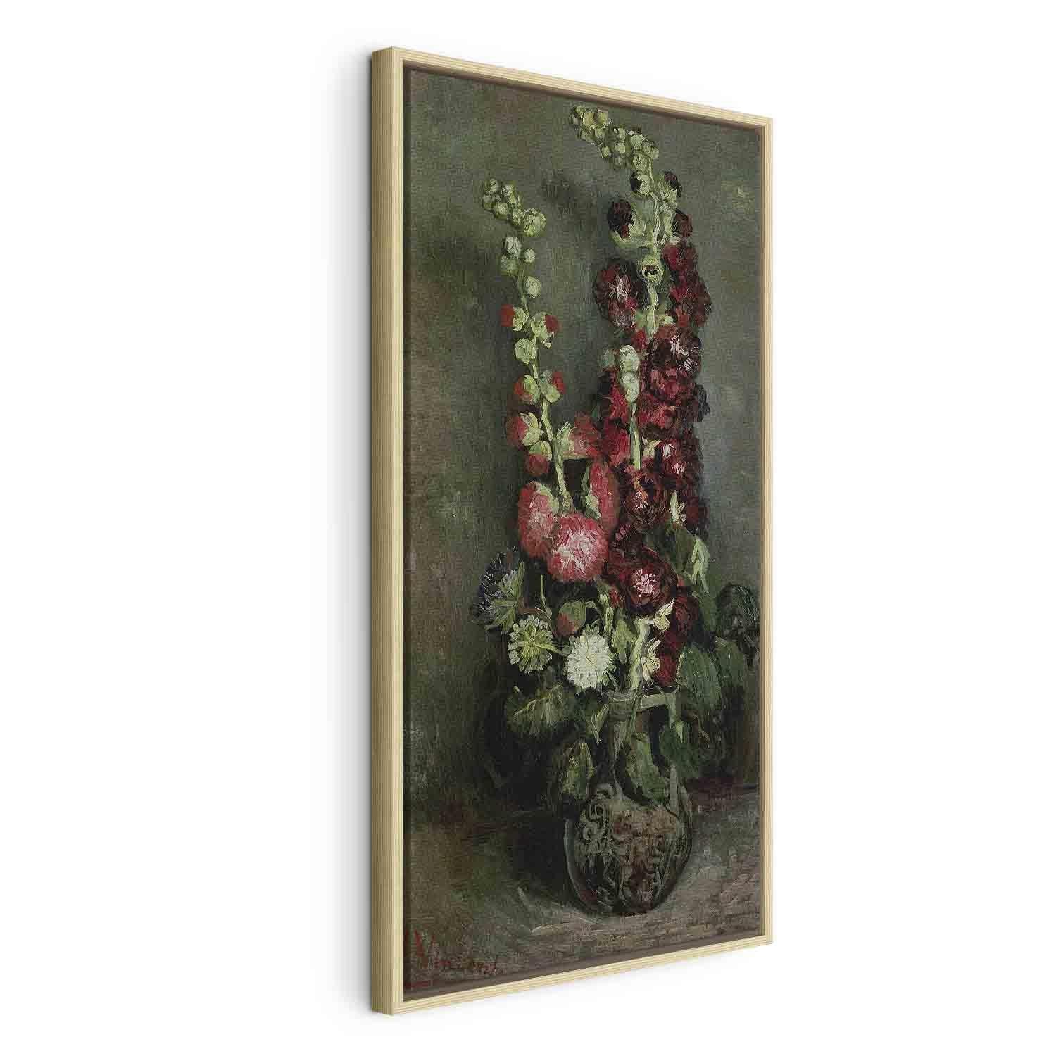 Tableau - Vase of Hollyhocks (Vincent Van Gogh)