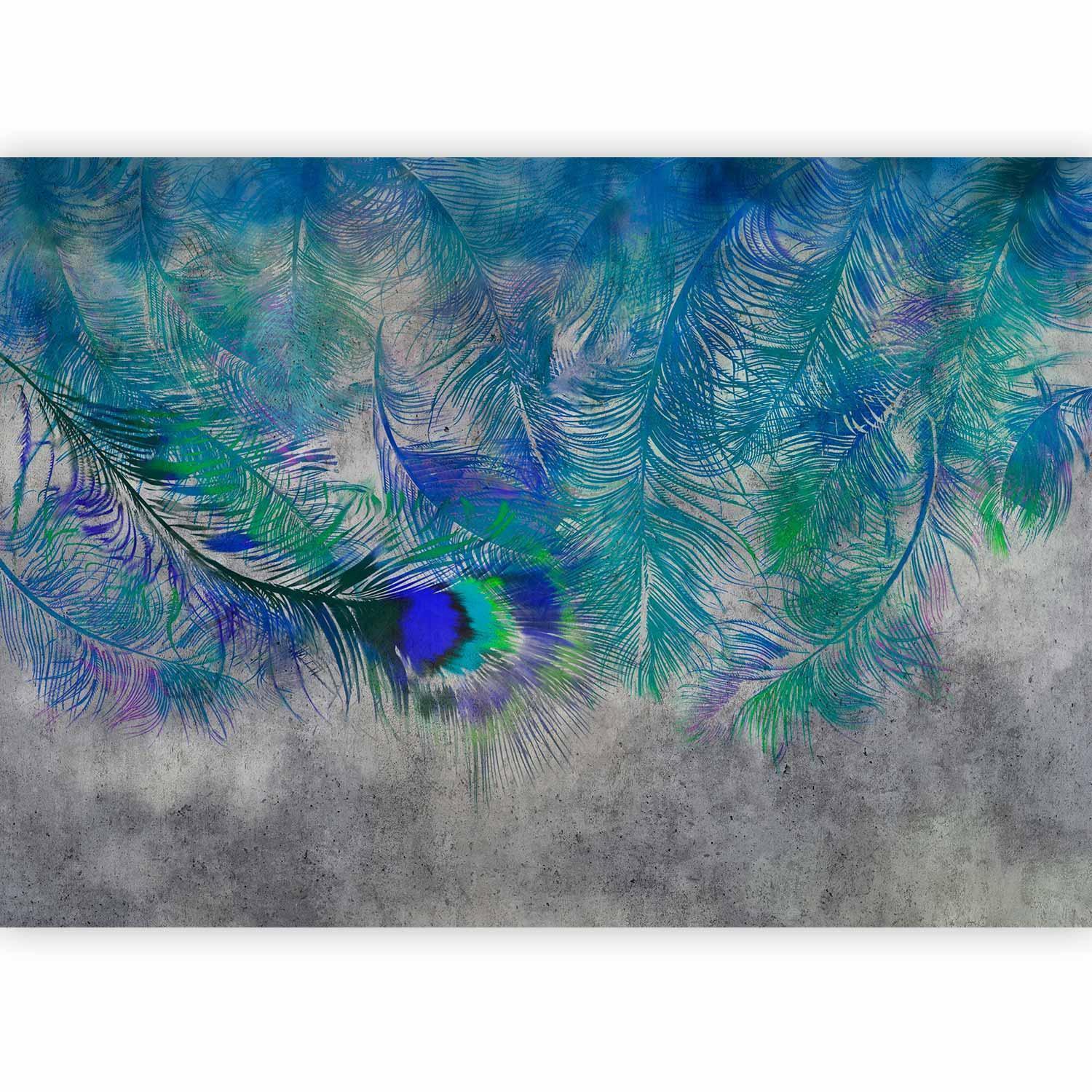 Papier peint - Peacock Feathers