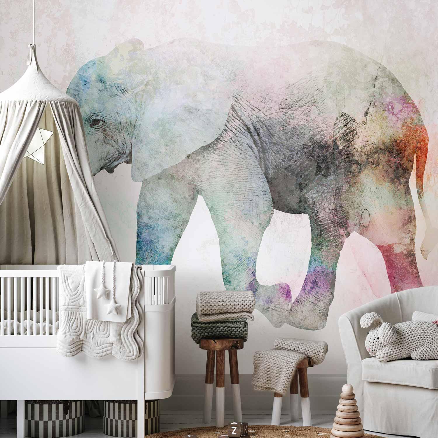 Papier peint - Painted Elephant