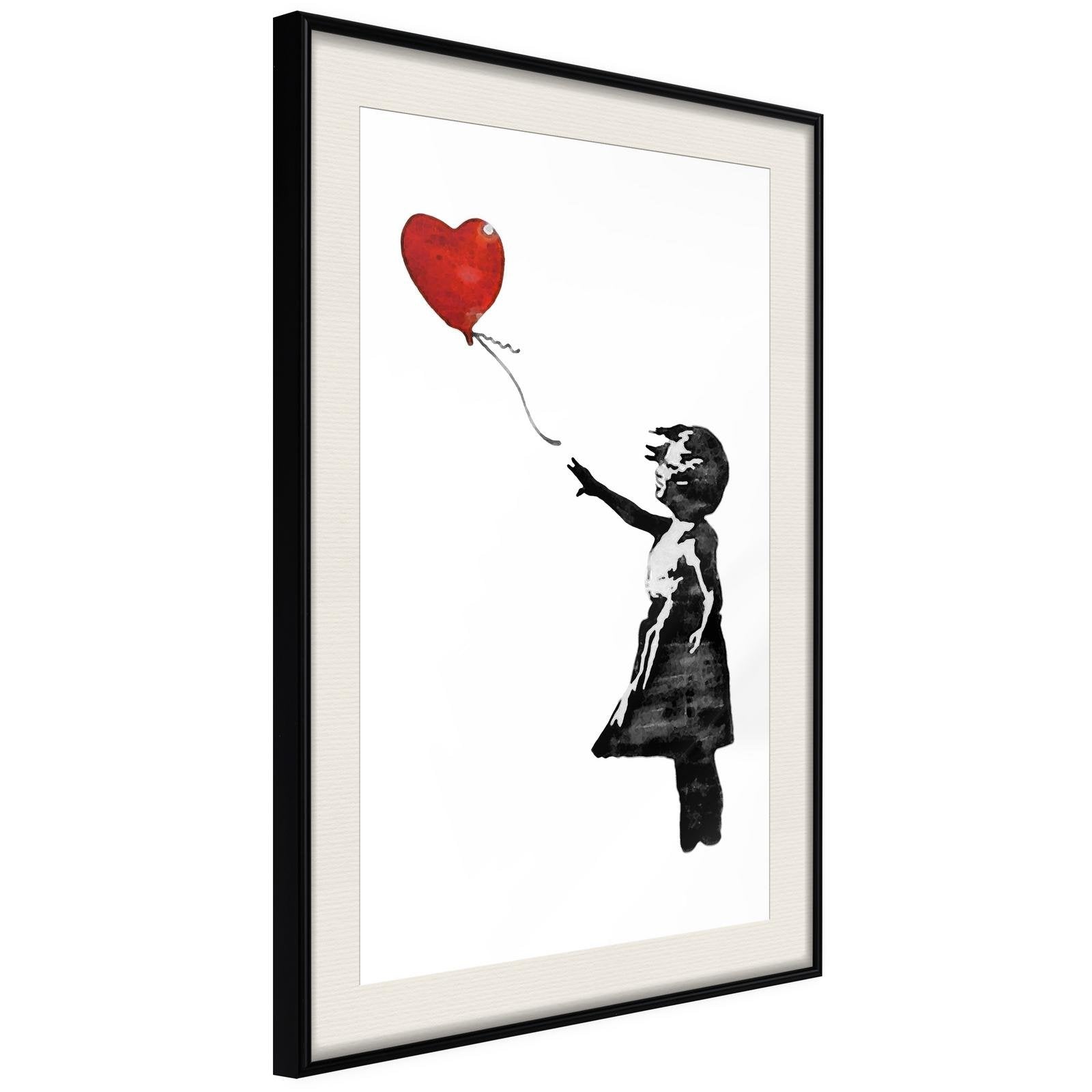 Affiche Banksy Girl with Balloon