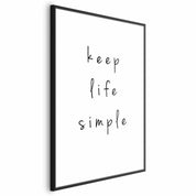 Poster - Keep Life Simple
