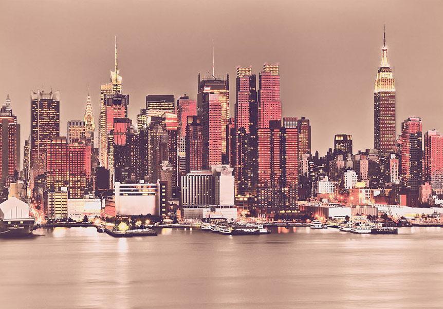 Papier peint - NY - Midtown Manhattan Skyline