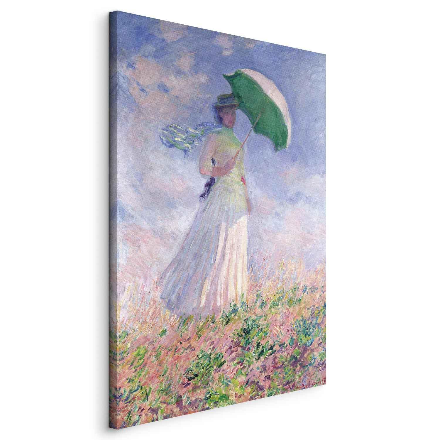 Tableau - Woman with a Parasol, facing right