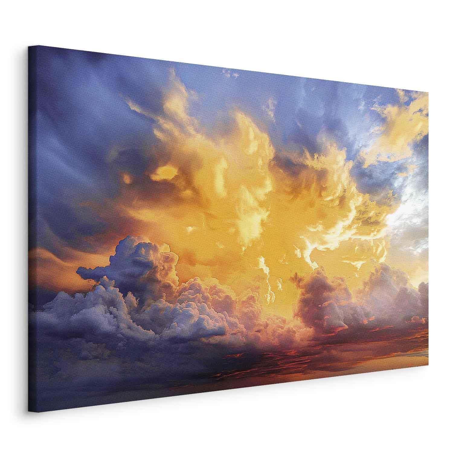 Tableau - Beautiful Sunset - Clouds in Warm Shades