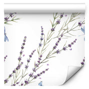 Tapisserie murale - Butterflies Among the Lavender
