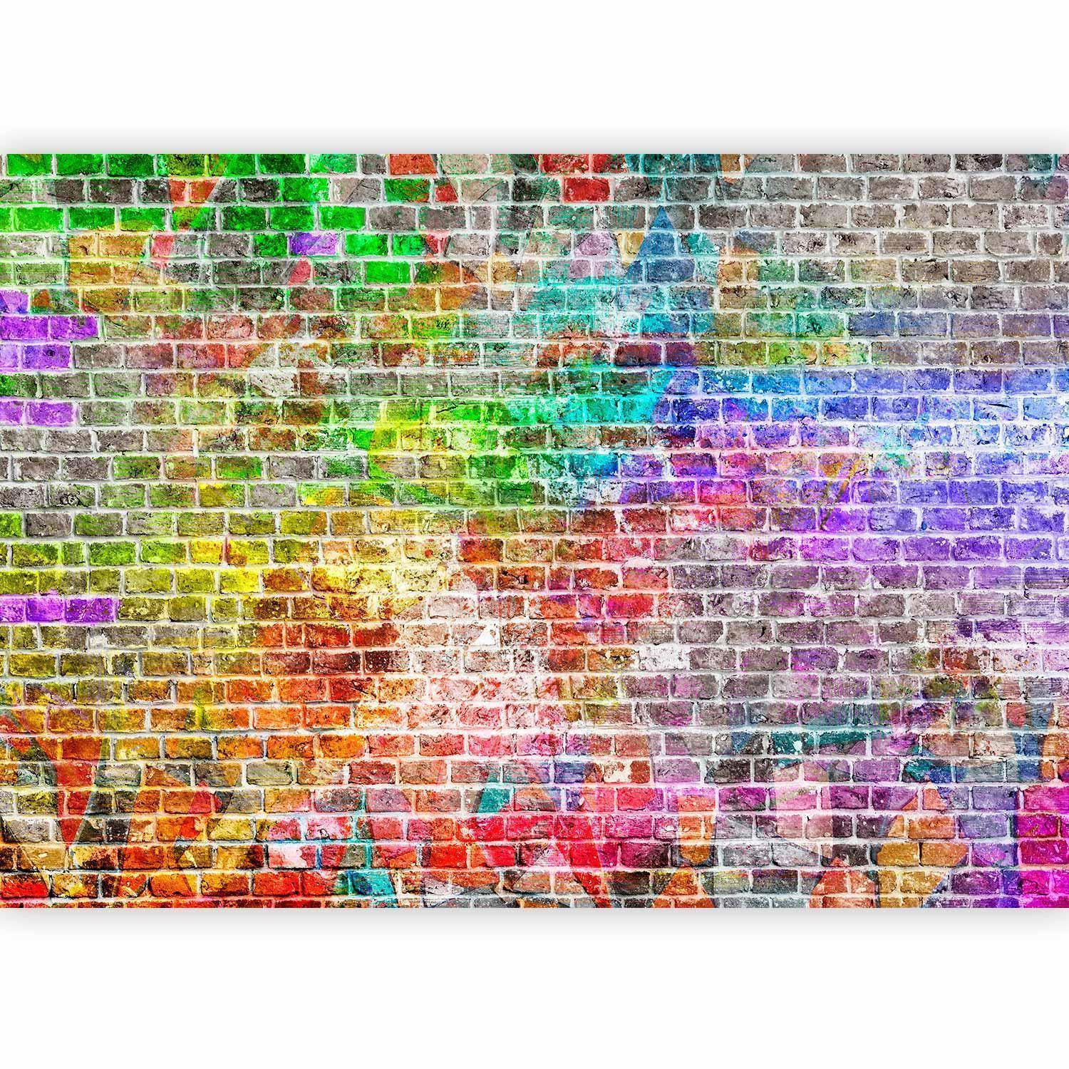 Papier peint - Rainbow Wall