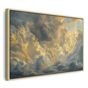 Tableau - Last Breath of the Day: Clouds Illuminated by Evening Glow