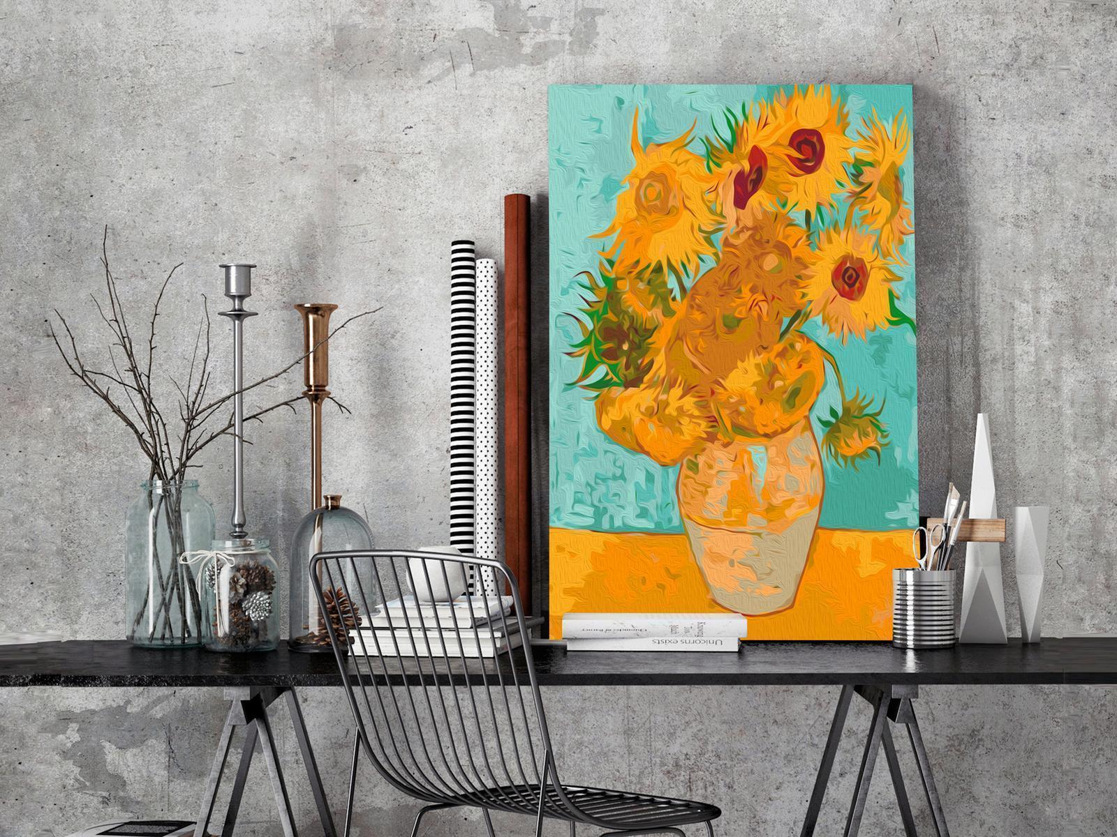 Peinture par numéros - Van Gogh's Sunflowers