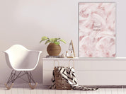 Tableau - Pink Feathers (1 Part) Vertical