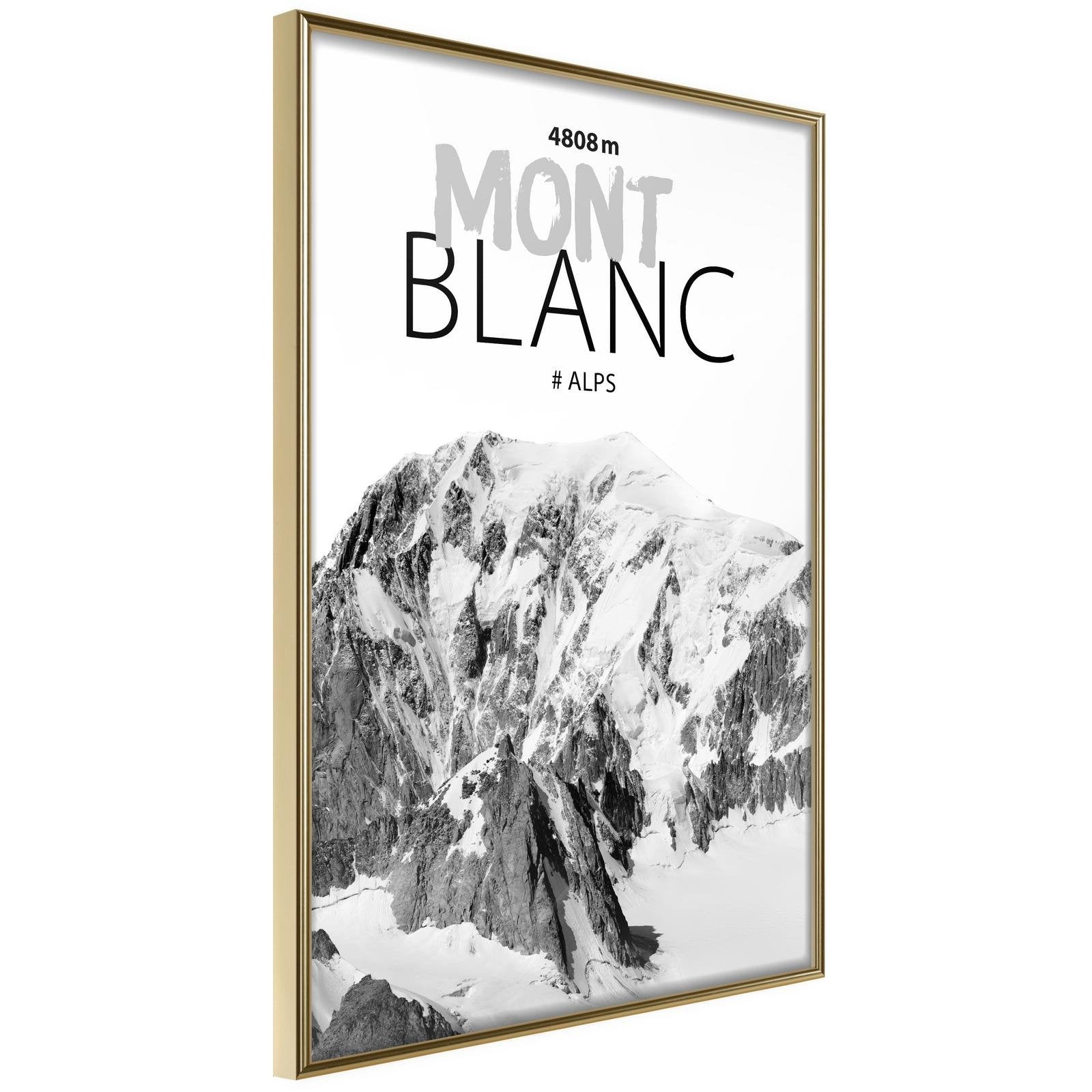 Affiche Mont Blanc
