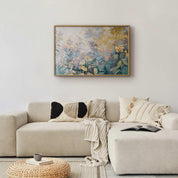Poster - Tapestry Pattern in Colorful Flowers