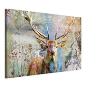 Tableau - Deer on Wood