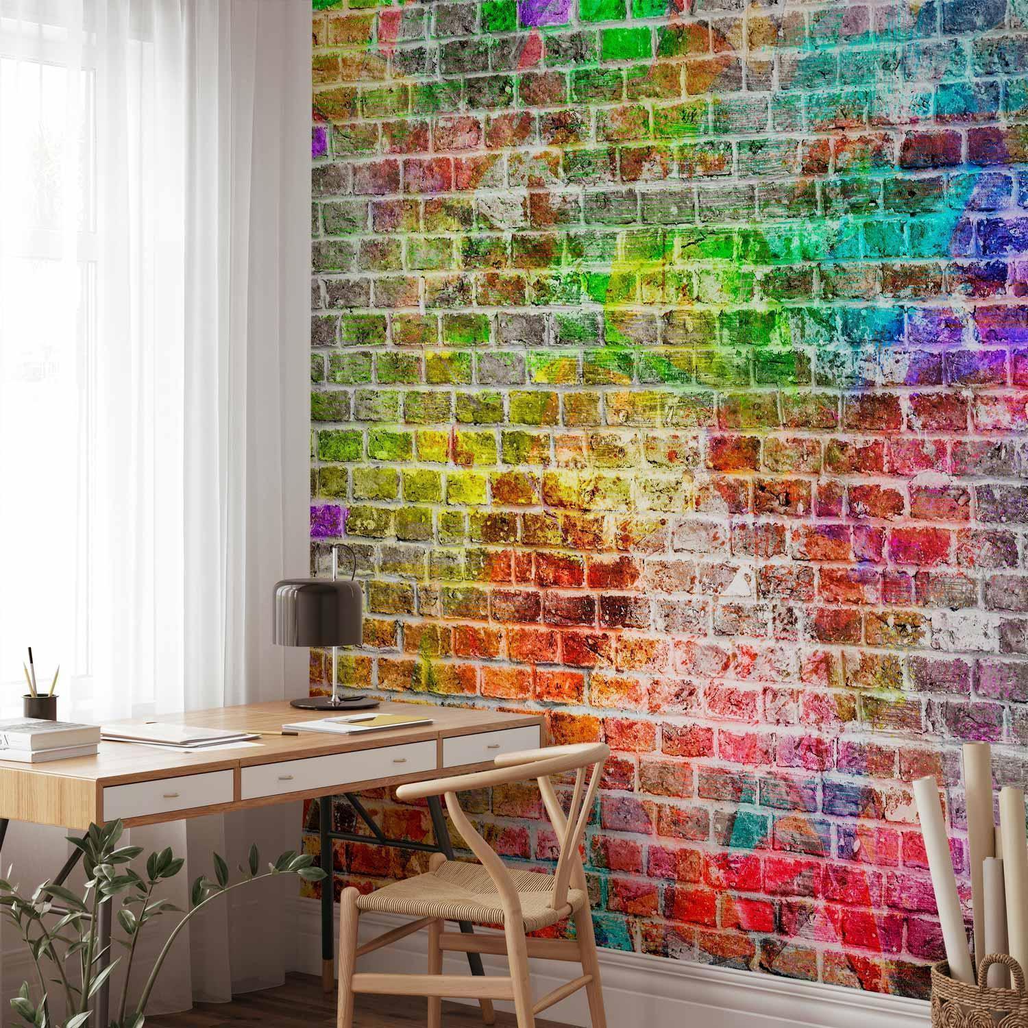 Papier peint - Rainbow Wall