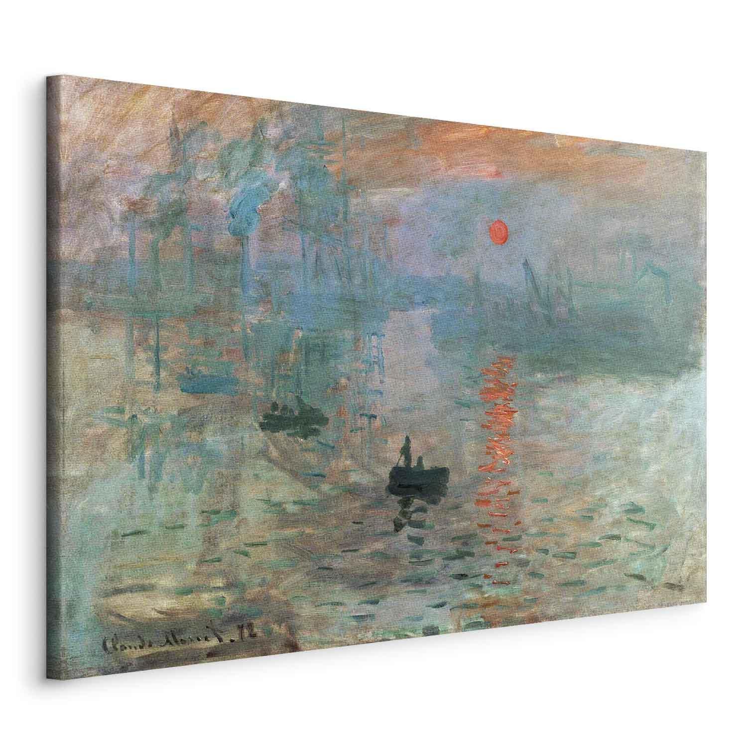 Tableau - Impression, Sunrise - Claude Monet’s Painted Landscape of the Port