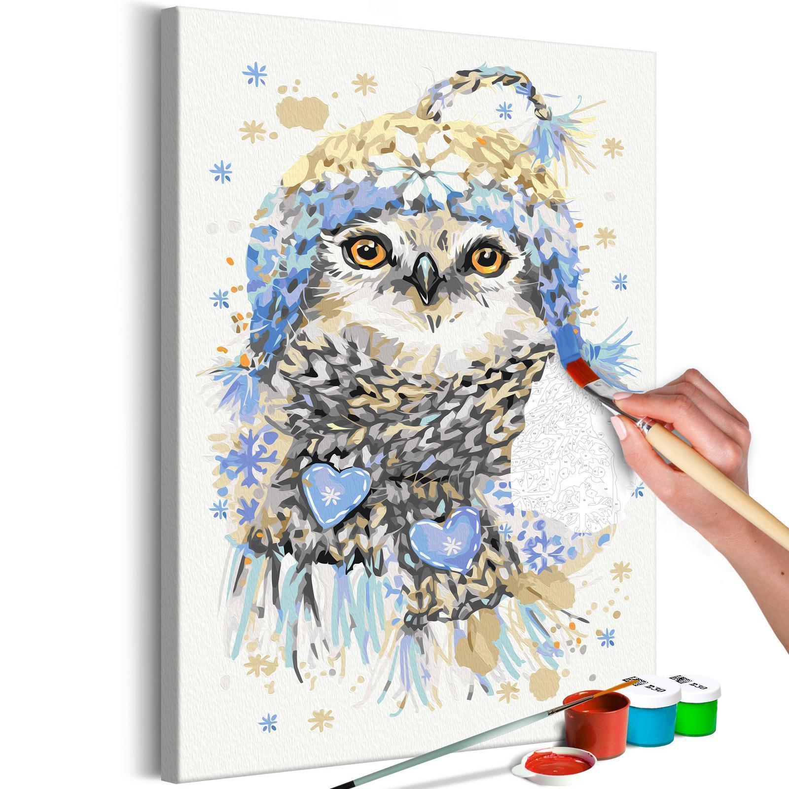 Peinture par numéros - Cold Owl