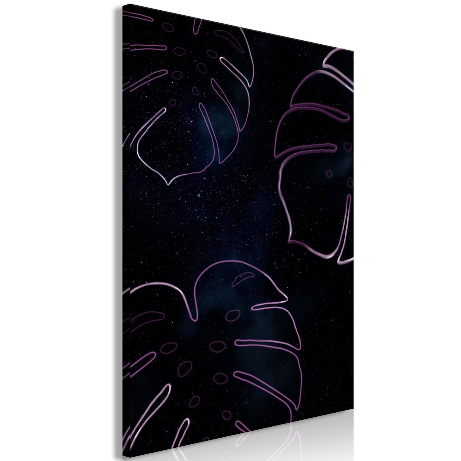 Tableau - Galactic Monstera (1 Part) Vertical