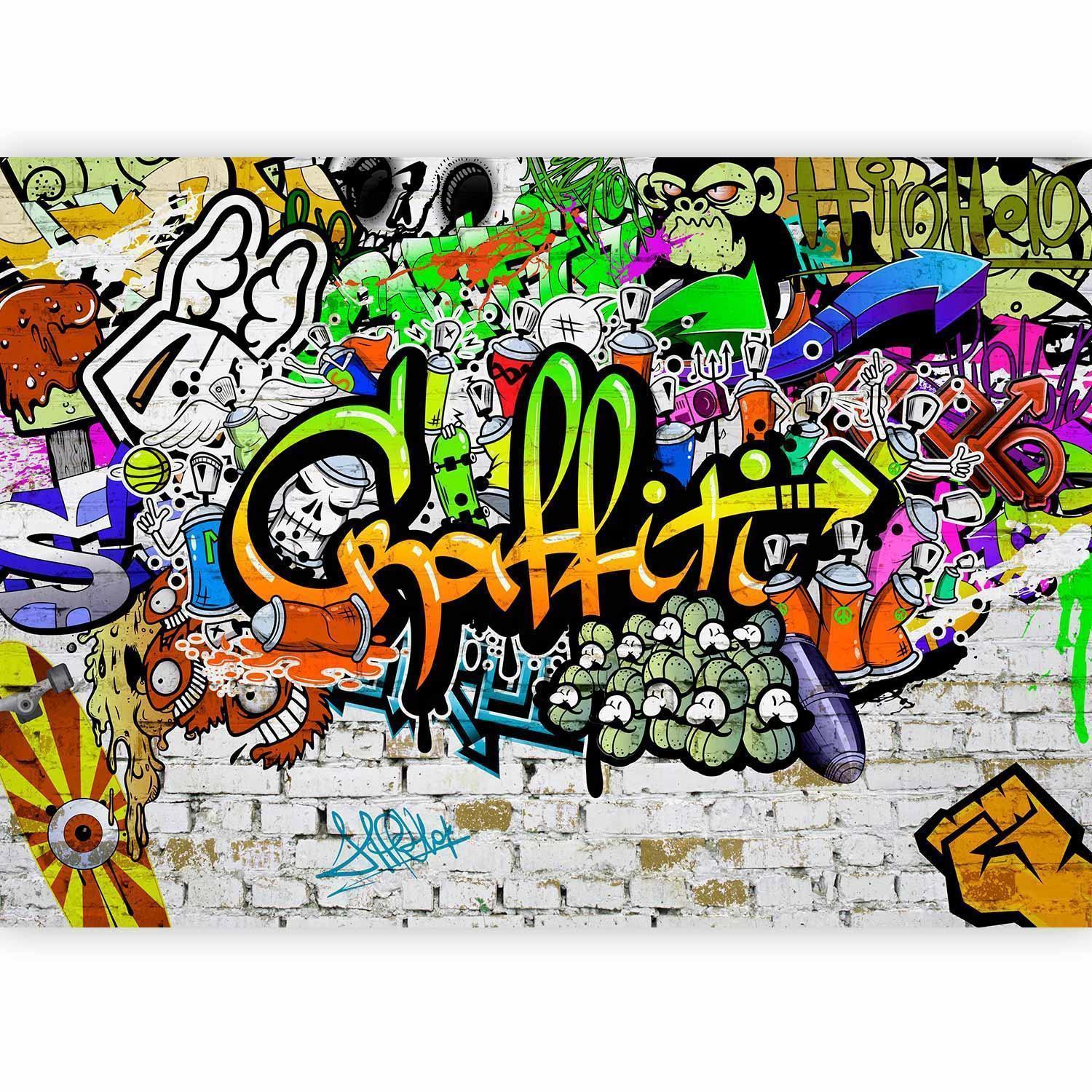 Papier peint - Graffiti on the Wall