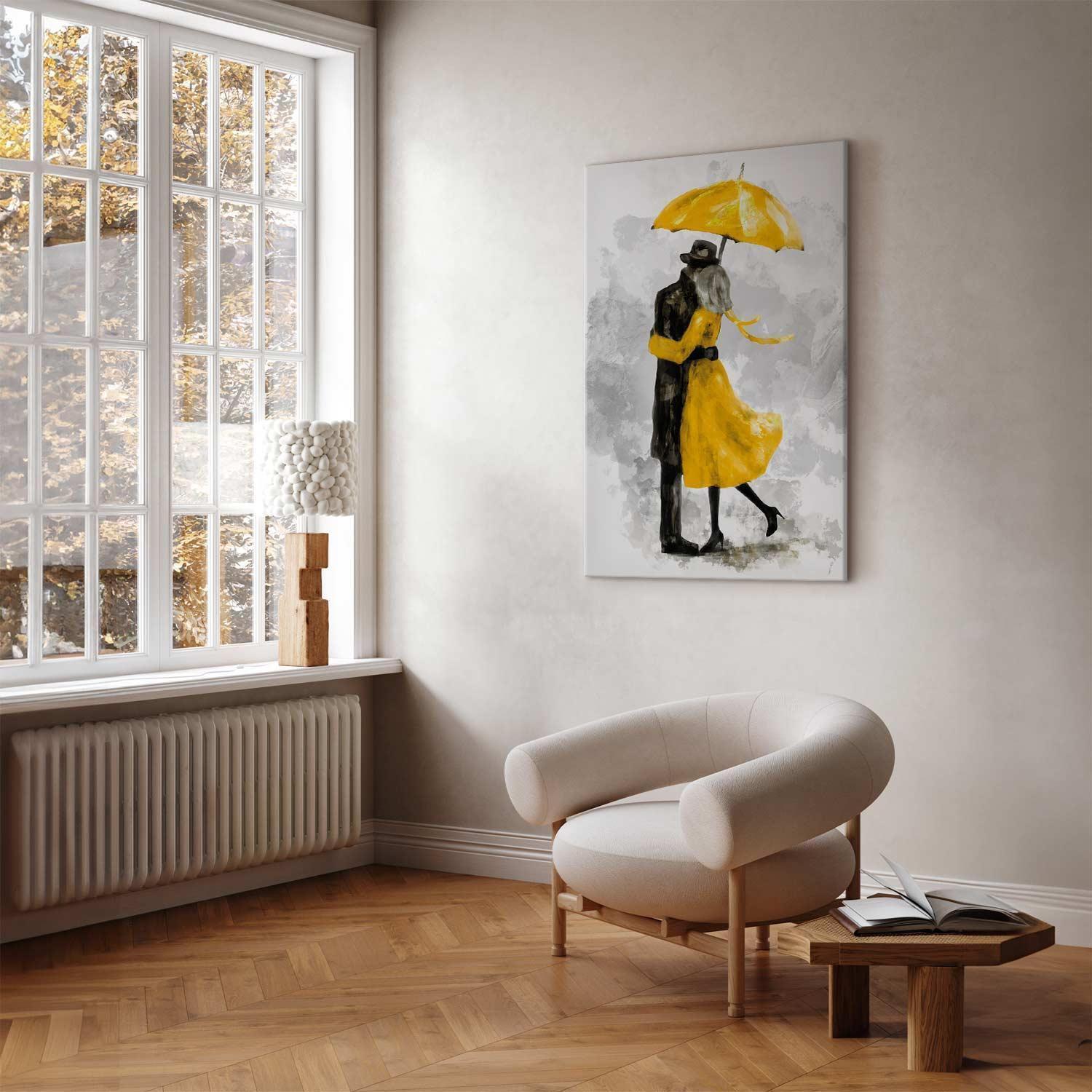 Tableau - Under Yellow Umbrella (1 Part) Vertical