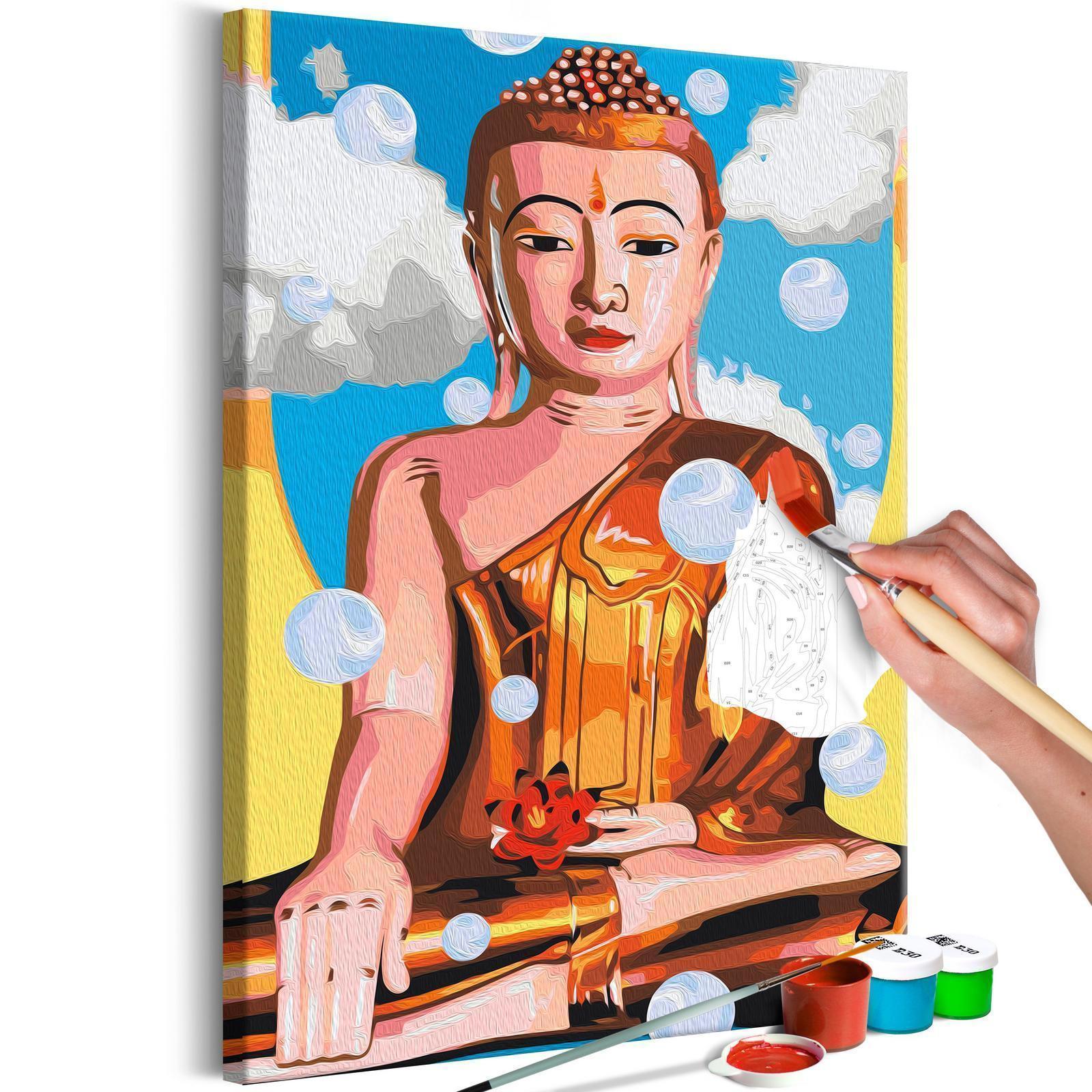 Peinture par numéros - Levitating Buddha