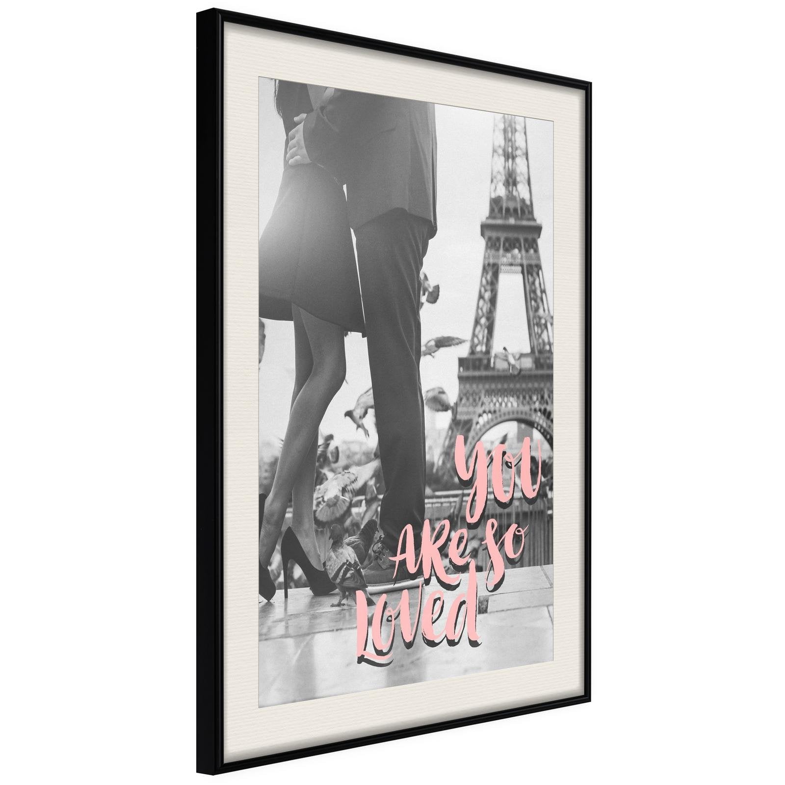 Affiche d'Amour à Paris