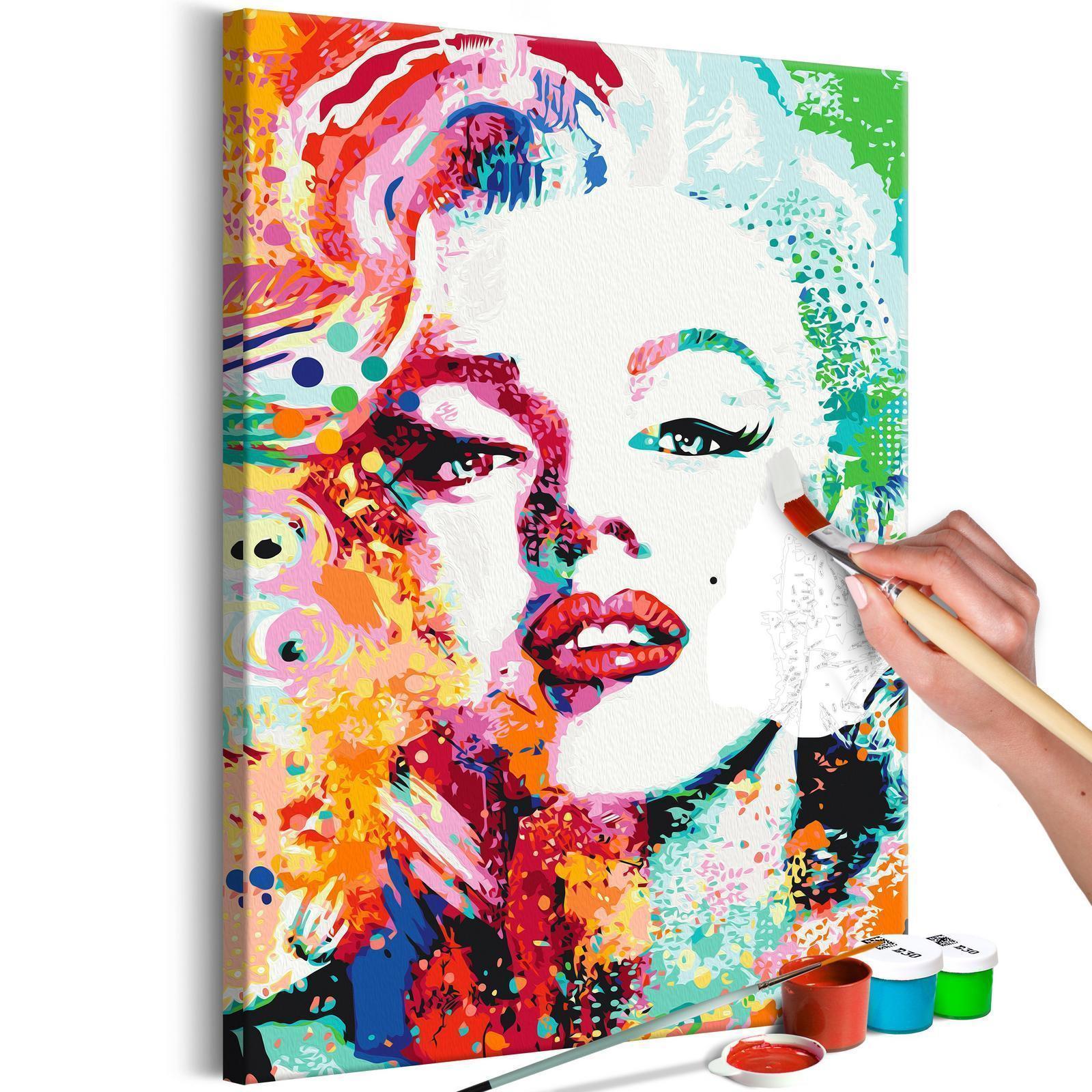 Peinture par numéros - Charming Marilyn