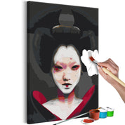 Peinture par numéros - Black Geisha