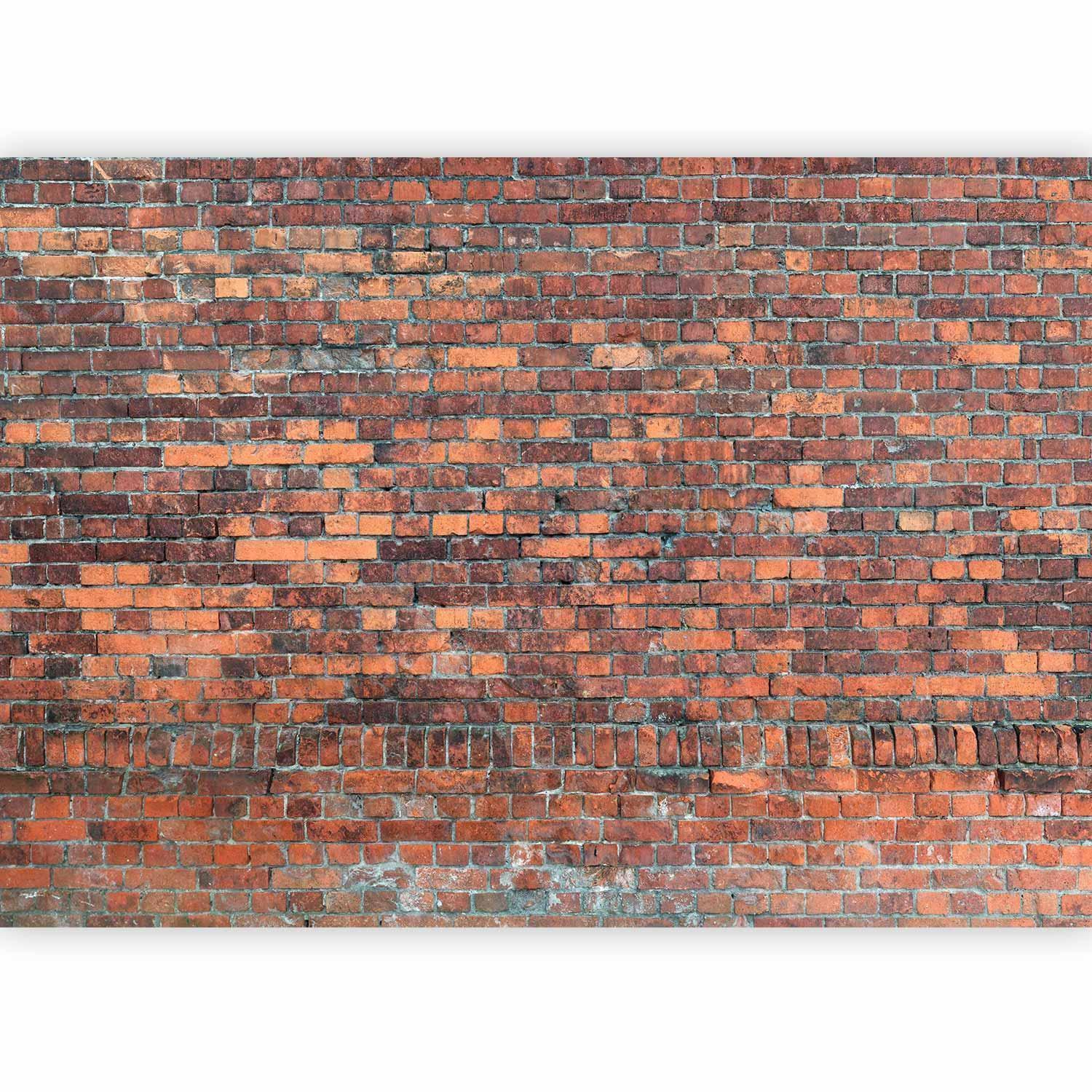 Papier peint - Vintage Wall (Red Brick)