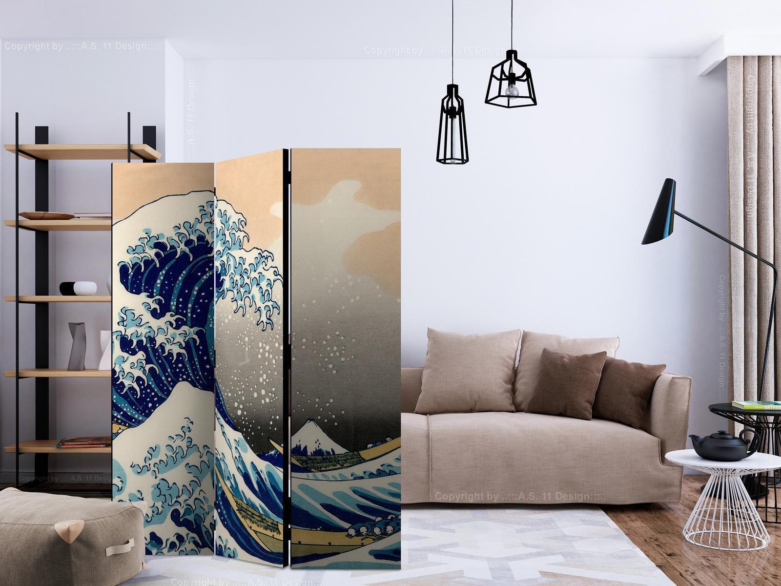 Paravent - The Great Wave off Kanagawa