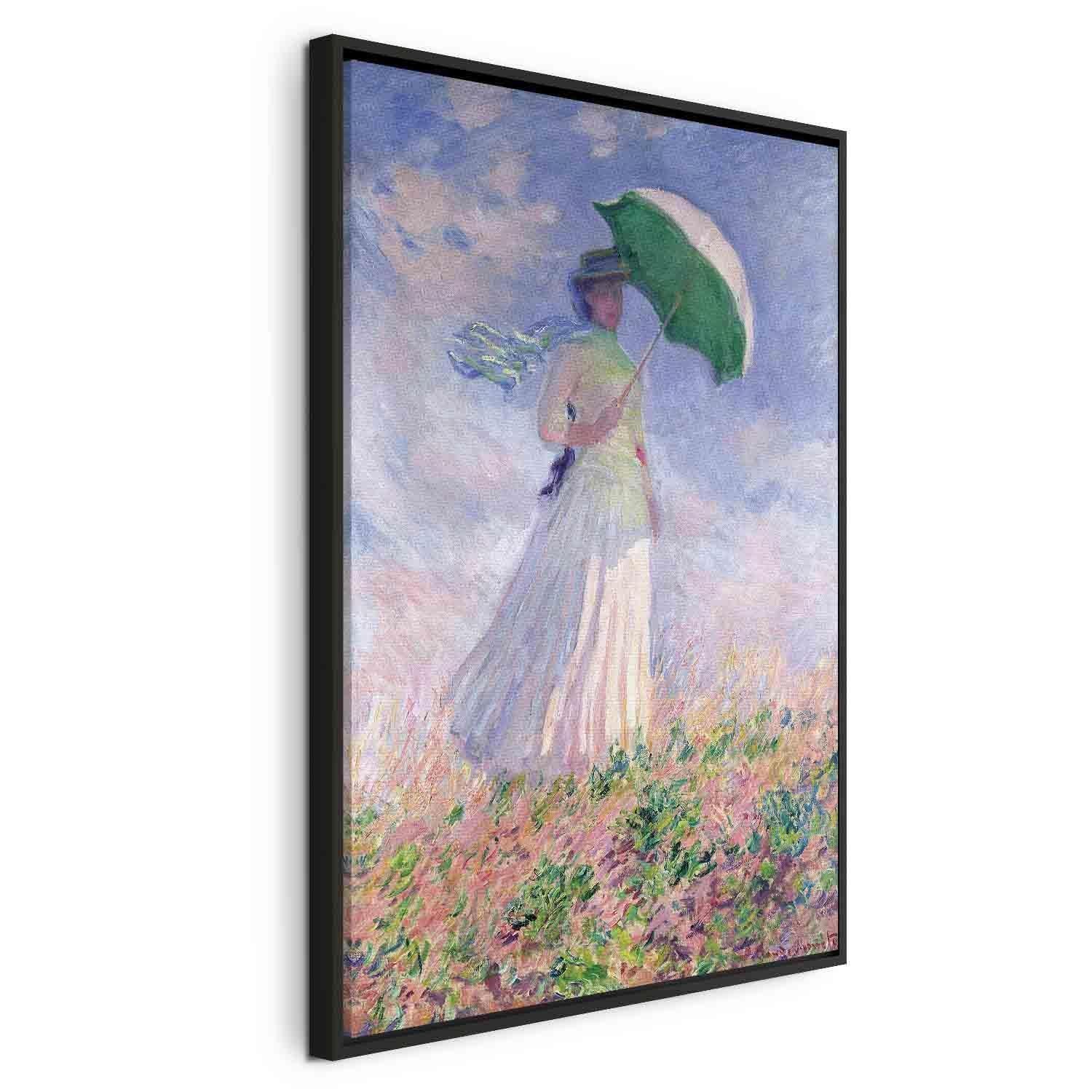 Tableau - Woman with a Parasol, facing right