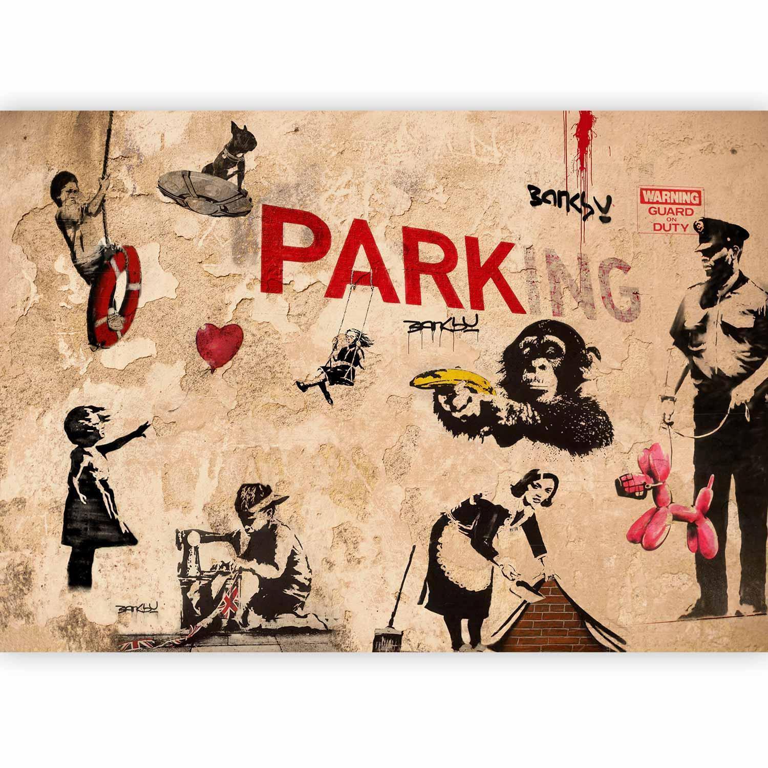 Papier peint - [Banksy] Range of Variety